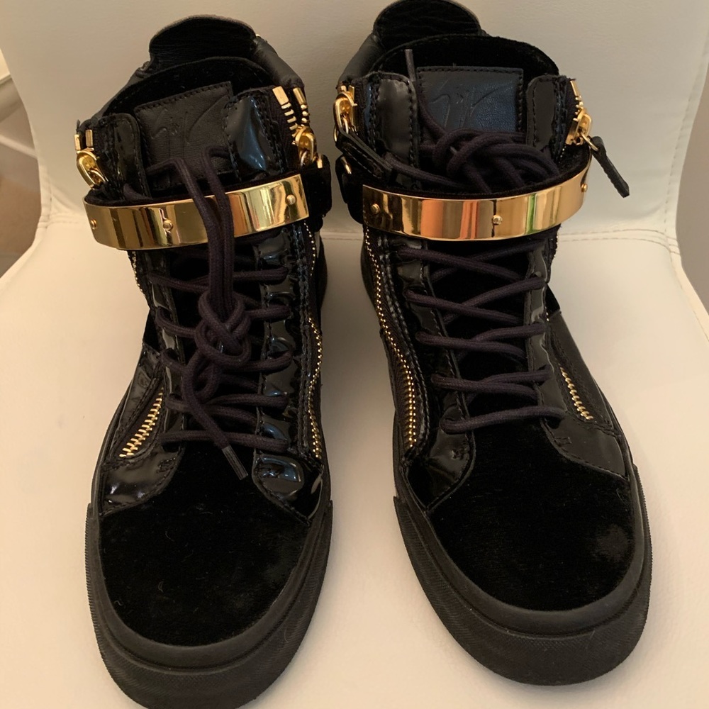 Authentic GIUSEPPE ZANOTTI shoes sneakers navy